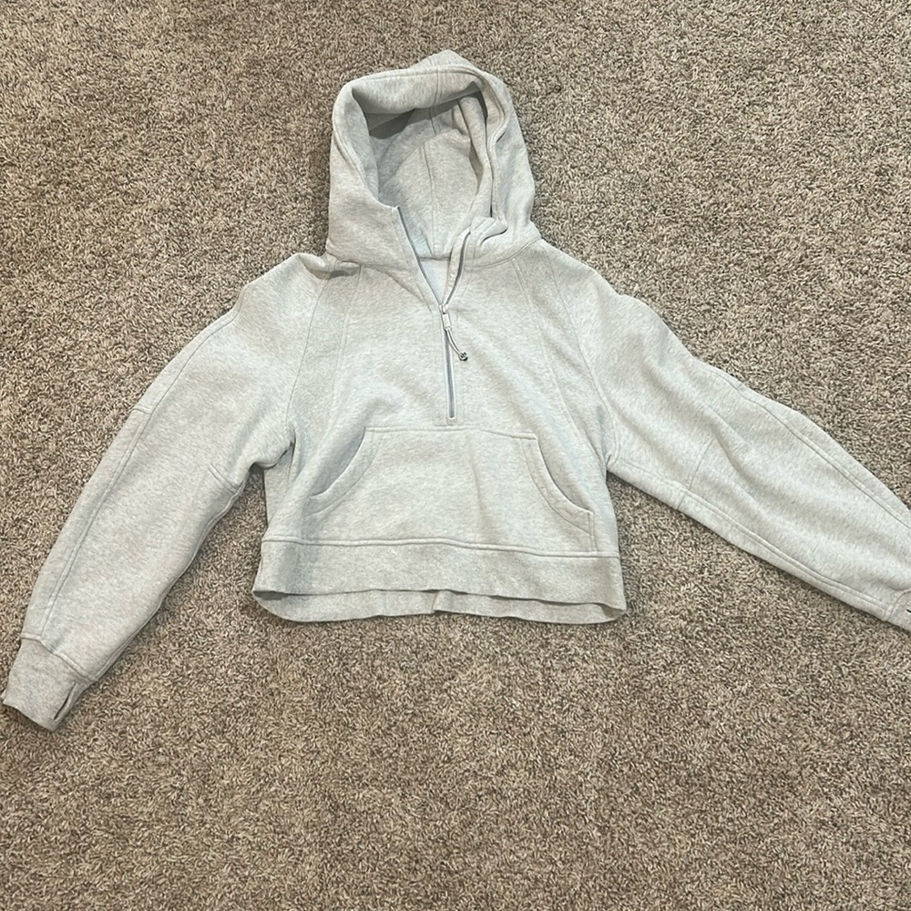 Lululemon Athletica scuba hoodie grey